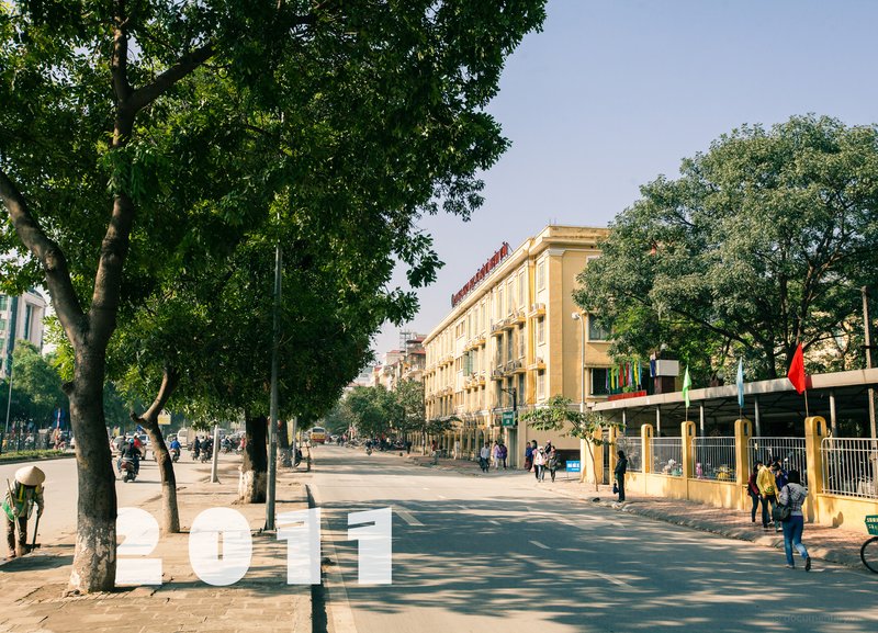 Đường Nguyễn Trãi 2011