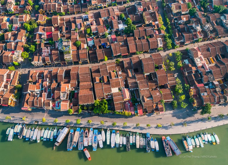 Hội An nhìn từ trên cao
