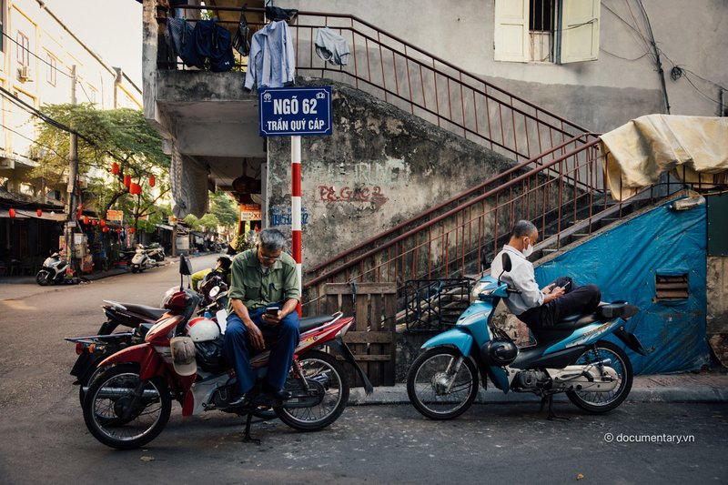 Xe ôm truyền thống