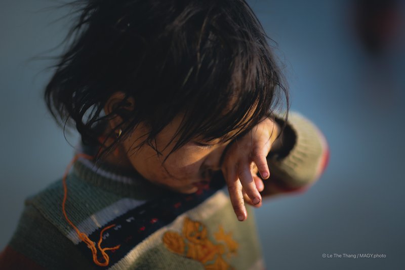 Em bé Mộc Châu