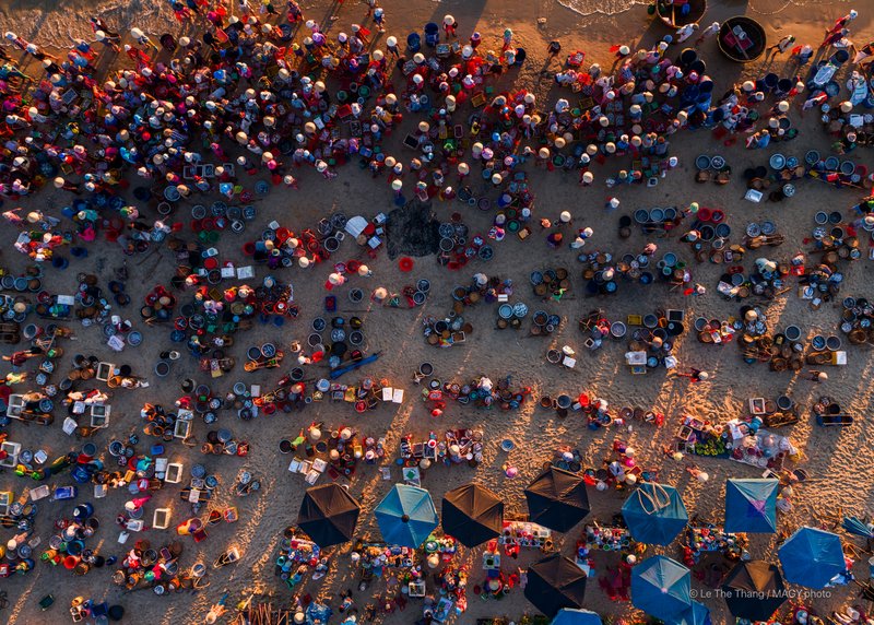 Chợ cá Tam Tiến - Quảng Nam