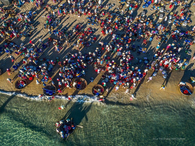 Chợ cá Tam Tiến - Quảng Nam