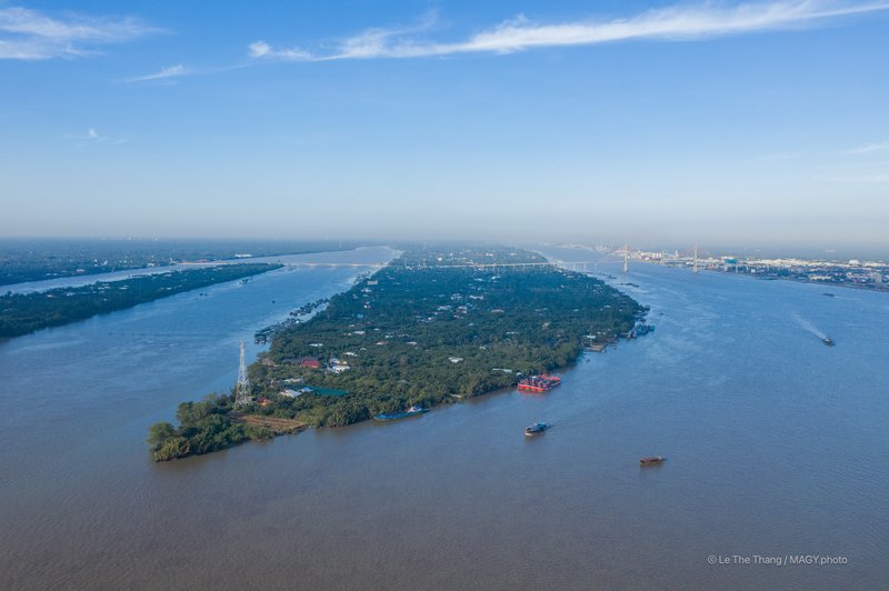 Sông Tiền Giang - Mỹ Tho